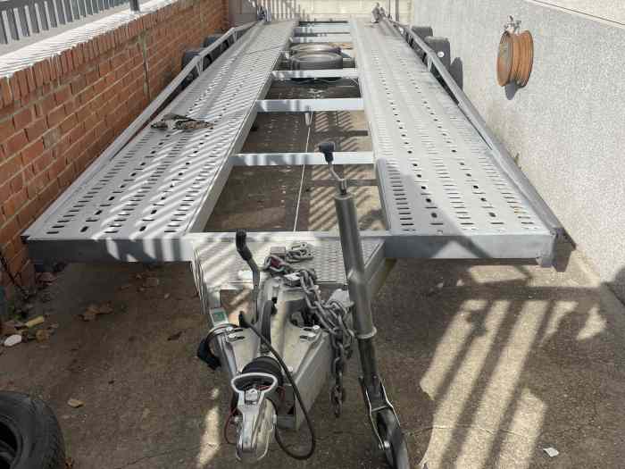 remolque 9metros doble 3500kg 4