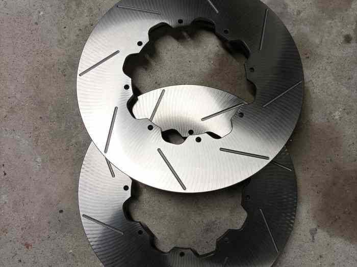 Disques de frein 288x28 sur bols alu 3