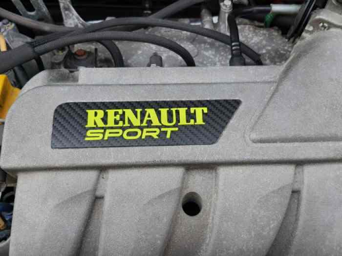Renault Clio 3 RS Plaque moteur Carbone 4