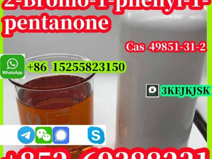 Fabricant chinois 2-Bromo-1-phényl-1-pentanone Cas 49851-31-2 meilleure qualité livraison en toute sécurité 4