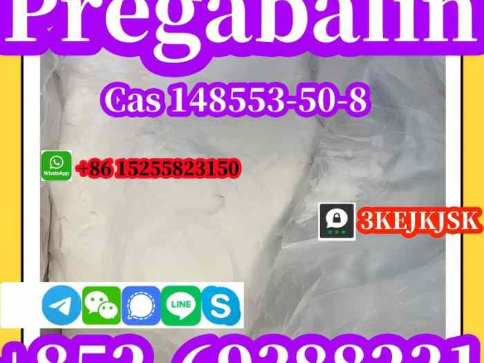La Chine fournit de gros cristaux de prégabaline Cas 148553-50-8 poudre de prégabaline Qualité assurée 2