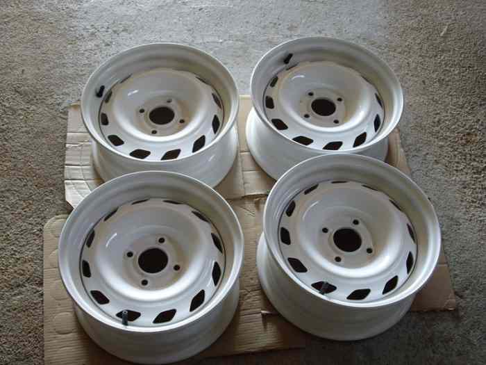 4 jantes 106 rallye en 14