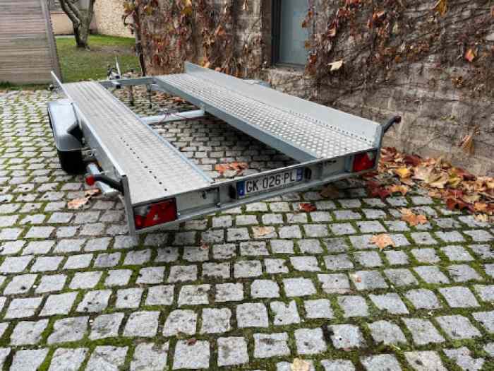 Remorque porte voiture Anssems AMT 1300.400×188 ECO PTAC1300 kg 1