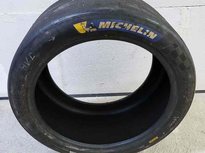 Lot de 5 Pneus Slick Circuit Michelin 27/65-18 PILOT SPORT GT S8L + 30/68-18 PORSCHE CUP N2 0