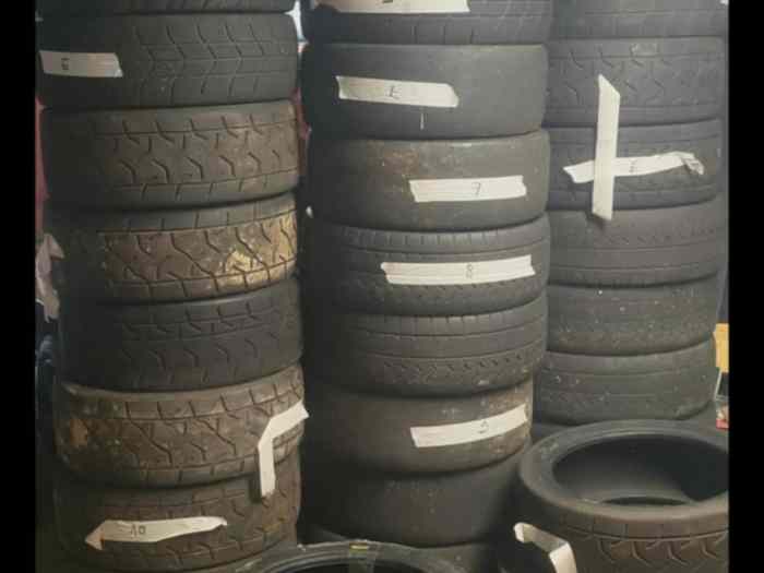 Vend lot de pneus en 17 pouces rally t...
