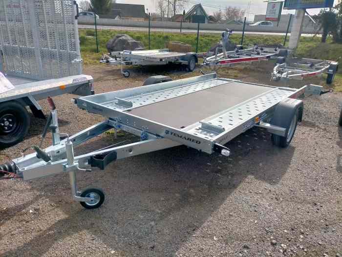 Remorque porte-voiture 1800 Kg sans permis 3