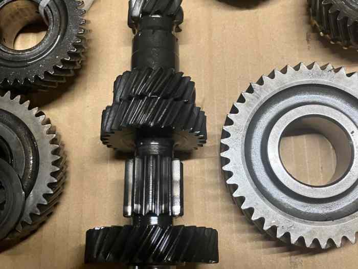 Pignonnerie courte pour boite JR5 (Twingo RS) 1