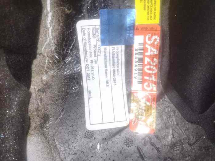 casque RRS PROTECT JET FIA 8859-2015 SNELL SA2015 1