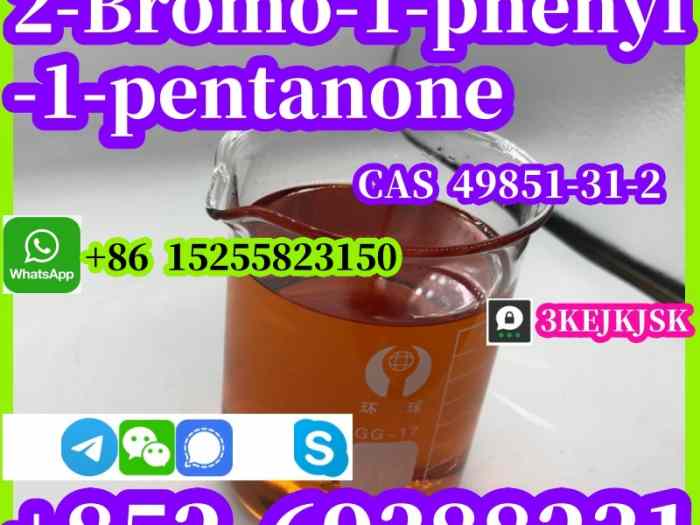 Fabricant chinois 2-Bromo-1-phényl-1-pentanone Cas 49851-31-2 meilleure qualité livraison en toute sécurité 1