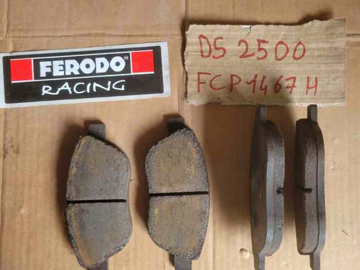 Plaquette avant ferodo ds2500 fcp 1467...