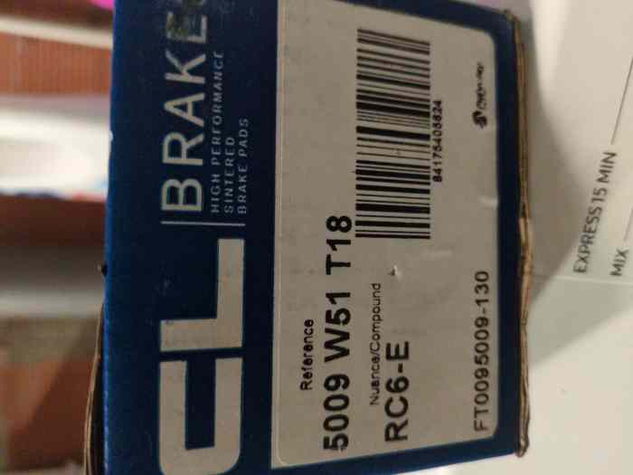 Plaquettes CL brakes