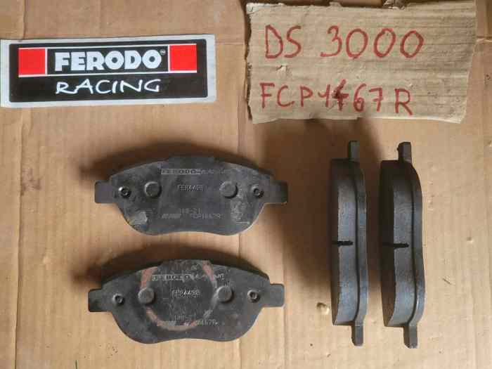 Plaquette avant Ferodo ds3000 206 rc