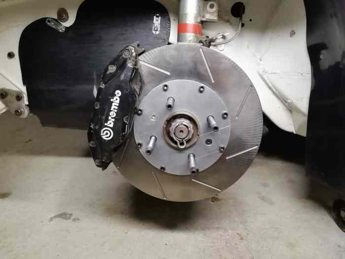 Disques de frein 288x28 sur bols alu 4