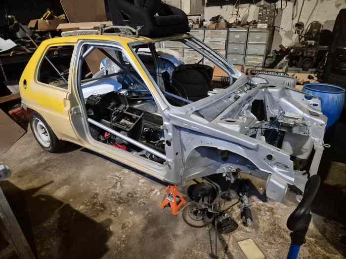 106 rallye phase 1 N1 + gros lot de pièces 3