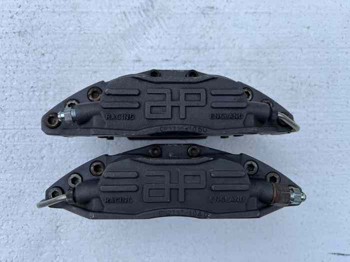 2 étriers AP RACING 4 PISTONS CP3735 IDEM CP3344 REVISES 1