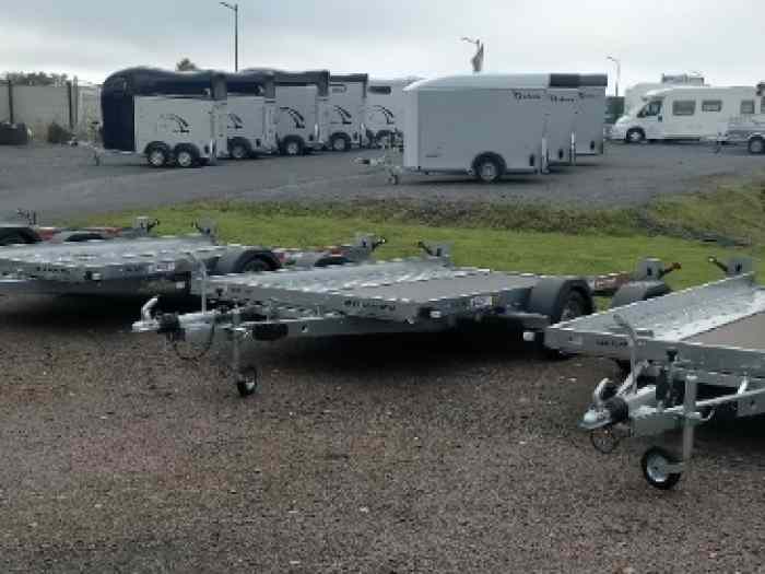 Remorque porte-voiture 1800 Kg sans pe...