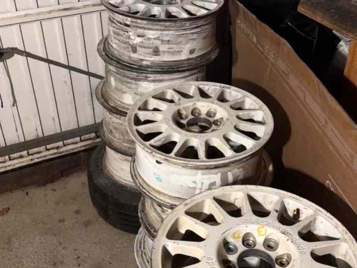 Jantes speedline corse Peugeot sport 4x108-4x120 1