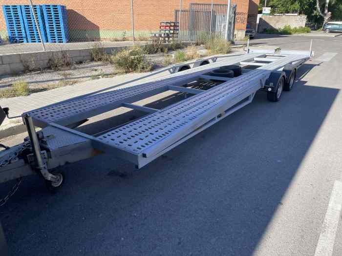remolque 9metros doble 3500kg