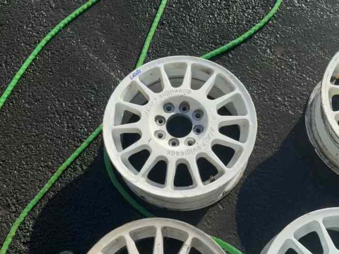 Jantes speedline corse Peugeot sport 4x108-4x120 2
