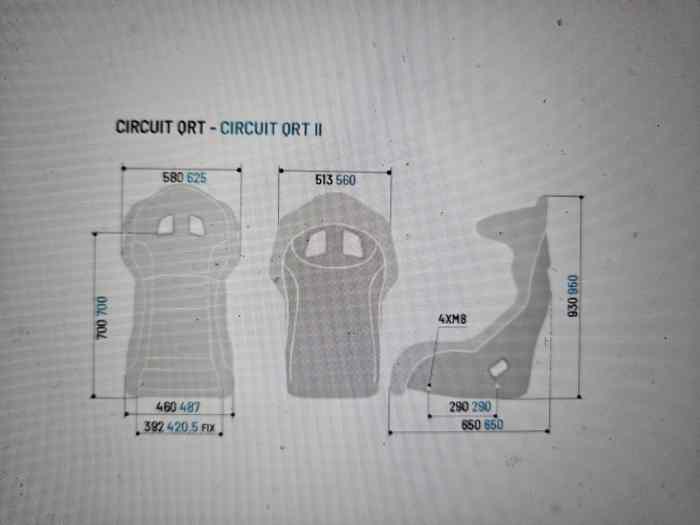 BAQUET SPARCO NEUF fin 2029 1