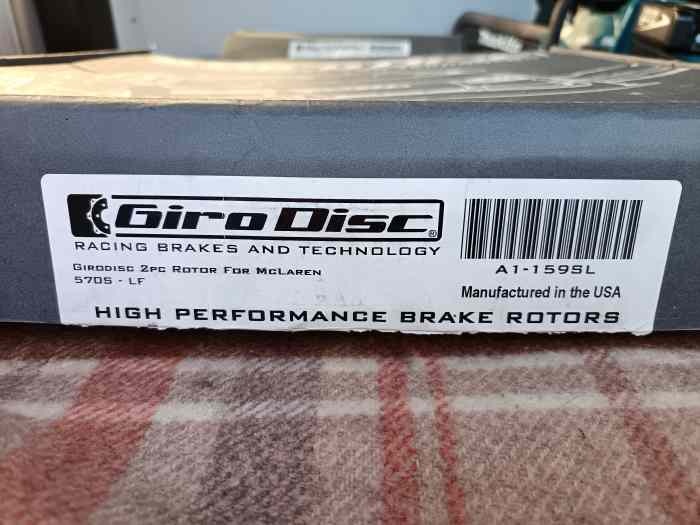 Disques MC Laren 570 S 2
