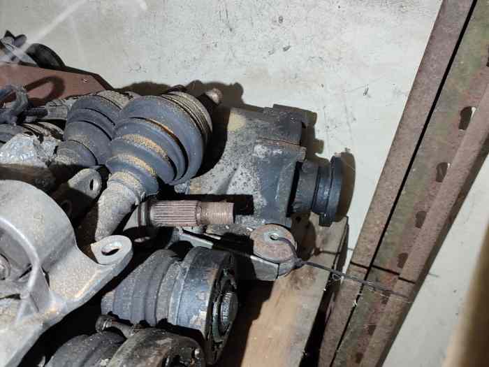 Boîte et ponts alfa 155 q4 3