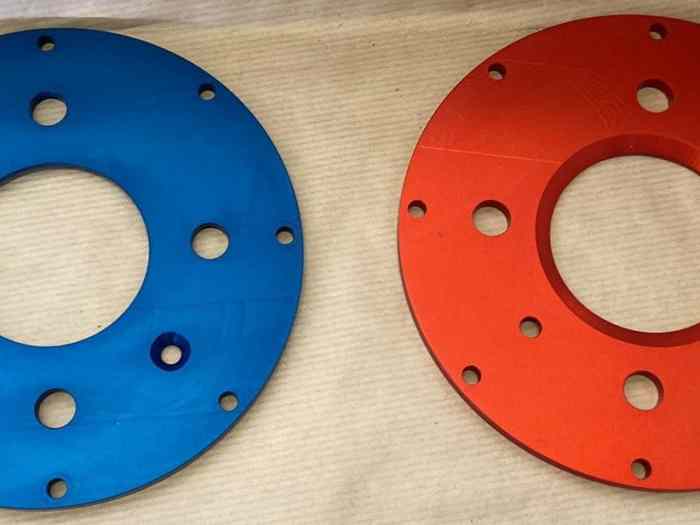 Disques de frein 288x28 sur bols alu 2