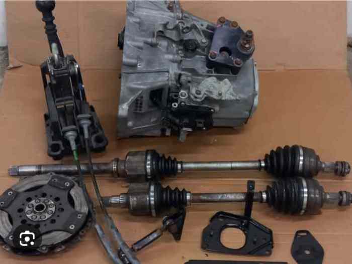 207 R3T boîte de vitesse sman 6 crabot...