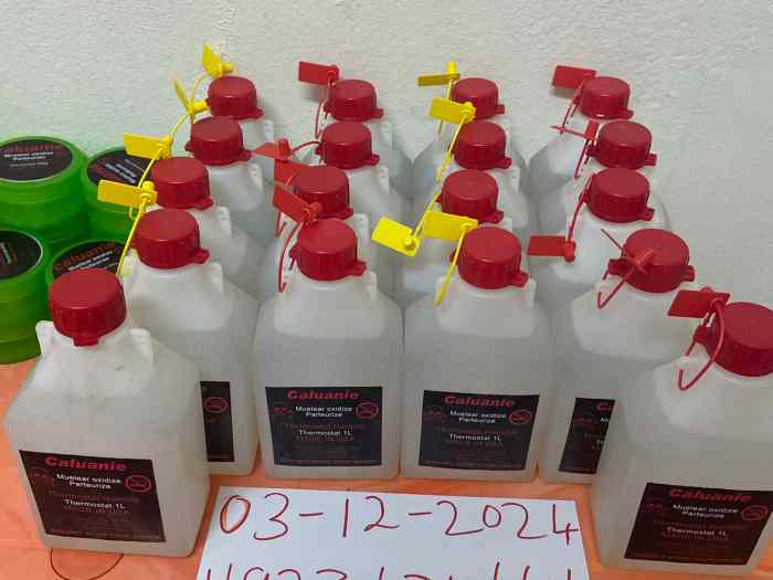 Reusable caluanie muelear oxidize / Isocyanic Acid A-B caluanie 1
