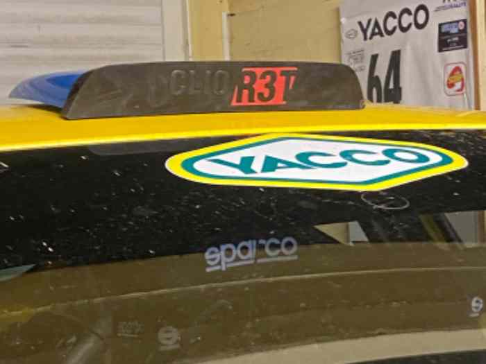 Cache trappe Clio rally5 rally4 2