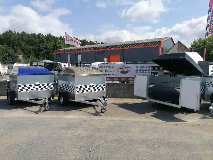 Remorque neuve pour 1 ou 2 kart / KARTING - 500-750kg PTAC 1