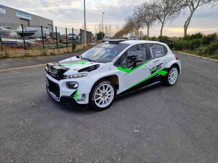 Nouveauté, louez C3 Rally2 full évos 2024 chez GMC Competition 3