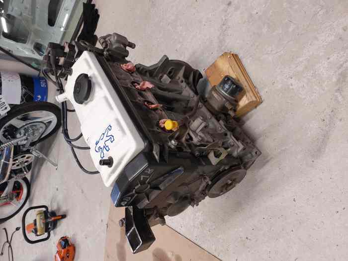 Moteur TU 8 soupapes 205,saxo, 106 ,AX 0