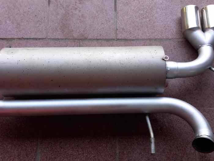 Echappement arrière RAGAZZON PEUGEOT 206 RC 2