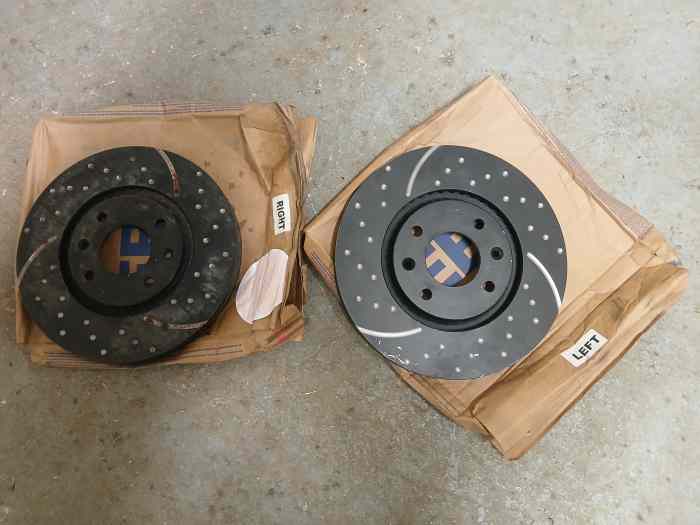 Disque de frein 406v6 283mm