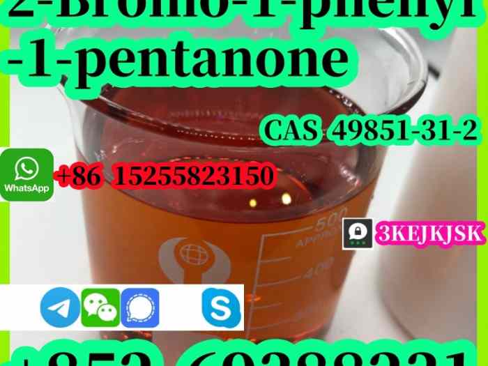 Fabricant chinois 2-Bromo-1-phényl-1-pentanone Cas 49851-31-2 meilleure qualité livraison en toute sécurité 3