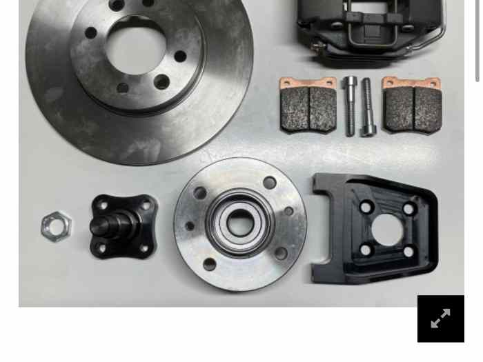 Kit Frein arrière 2 pistons , Clio groupe A F2000 Alcon il 255mm 1