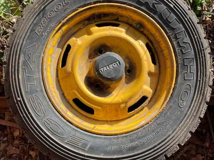 Pneus terre 13” 3