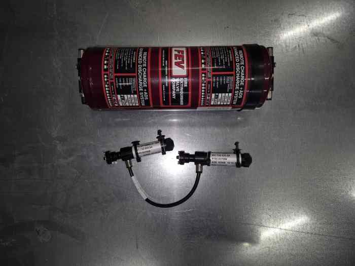 Systeme d extincteur de PORSCHE 991 CU...