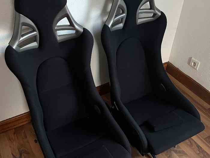2x sièges baquets carbone Porsche 997 ...