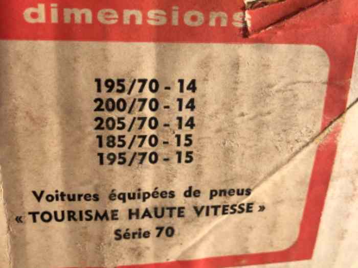 Av chaînes ( MGR) pour roues en 14 et ...