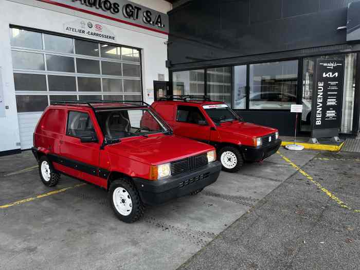 2x Fiat Panda 4x4 + Matériel Rally Raid / Panda Raid 5