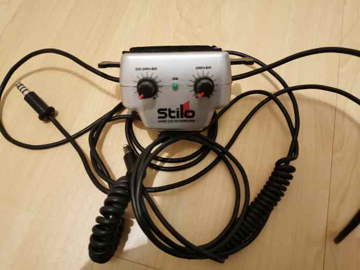 Vend radio intercom stilo wrc 03