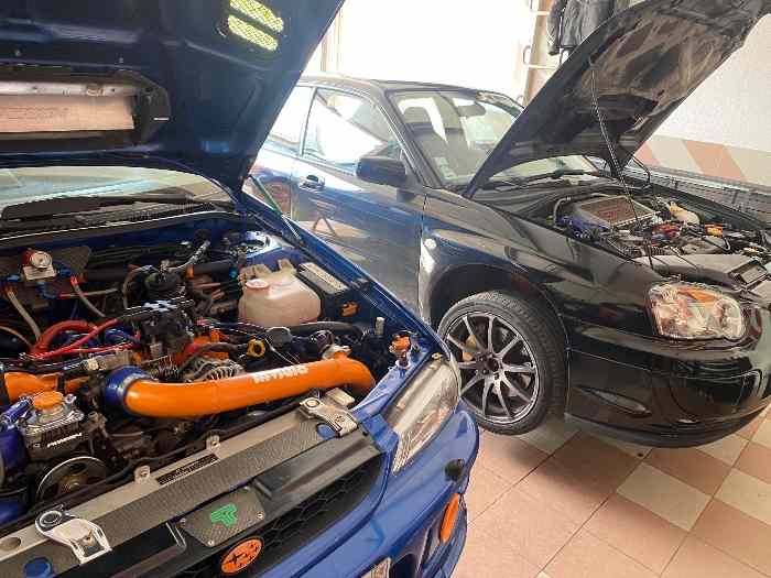 Vends caisse subaru sti7 + ouvrant + c...