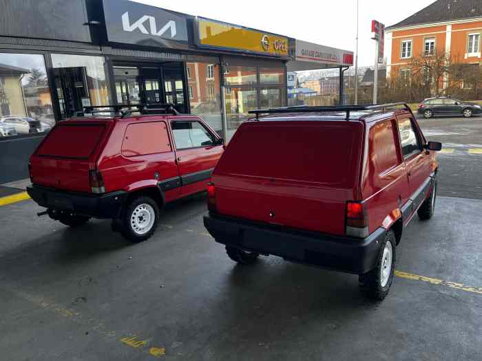 2x Fiat Panda 4x4 + Matériel Rally Raid / Panda Raid 1