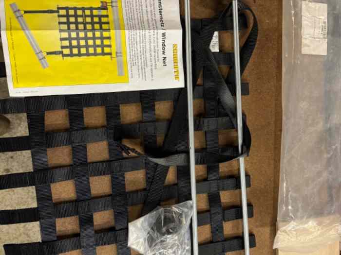 Filet porte FIA schroth window net neu...