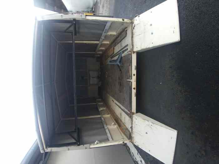 remorque porte voiture fermée basculante 2