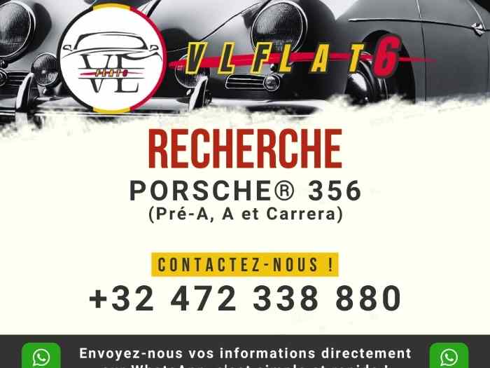 Recherche PORSCHE 356 Pré-A, A & Carre...