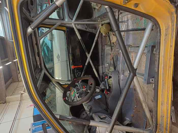 Clio 2 rs phase 1 accidentée arceau matter 4