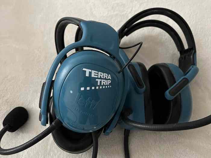 Casque de liaison terratrip avec adaptateur stilo 1